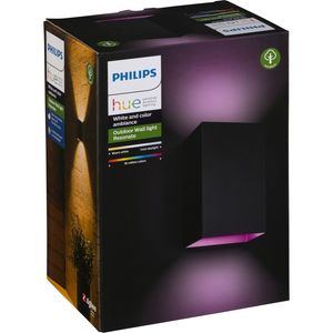Philips Hue Resonate white color LED Wandleuchte schwarz