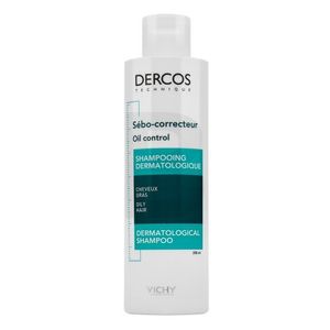 Vichy Dercos Oil Control Advanced Action Shampoo Reinigungsshampoo für fettige Kopfhaut 200 ml