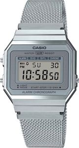 Casio Retro Vintage Uhr Grau  Grau One Size