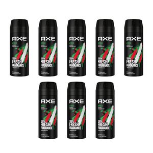AXE Bodyspray Africa 8x 150ml Deospray Deodorant Männerdeo Deo für Herren Männer Men ohne Aluminium