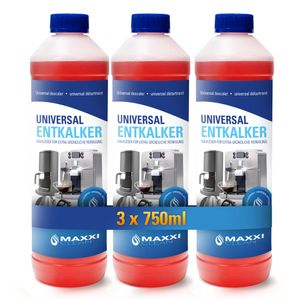 Entkalker Universal flüssig mit Farbindikator 3x 750 ml