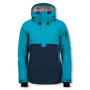 Icepeak Damen Skijacke Winterjacke Jacke Kapuze Skihoody Caro, Farbe:Blau, Artikel:-335 turquoise, Größe:36