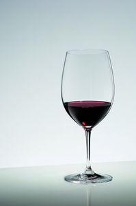 Riedel výhodná sada Vinum Cabernet Sauvignon/Merlot (Bordeaux) 5416/0, 4dílná sada sklenic na červené víno, křišťálové sklo (6416/0 x2) + EKM Living nerezová brčka 4ks sada stříbrná ohnutá