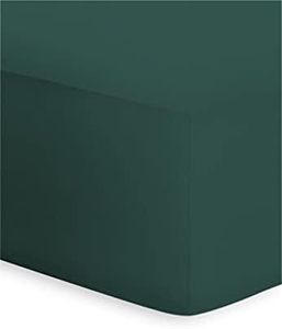 Bassetti Spannbetttuch für Boxspringbetten UNI Farbe 703 VERDE, Größe 140x200160x220