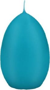 Eikerzen Azurblau 60 x Ø 45 mm, Inhalt 30 Stück, Ostereikerzen, Osterdeko