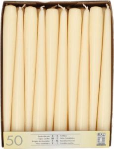 STARPAK Leuchterkerzen 22 mm creme 50er Pack
