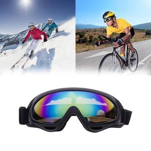 Schneebrille, Winddichte UV Schutz Fahrradbrille, Schneemobil Skibrille, Snowboardbrille, Skischutzbrille Unisex (Mehrfarbig)