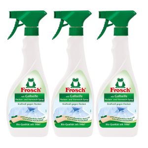 3x Frosch wie Gallseife Fleck-Entferner und Vorwasch Spray 500 ml Sprühflasche