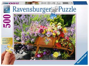 500 Teile Ravensburger Puzzle Gold Edition Blumenarrangement 13685