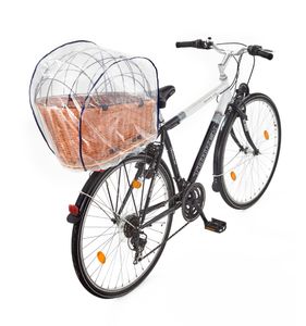 Tigana PVC FREI Regenschutzhaube für Hundefahrradkörbe in XL und XXL