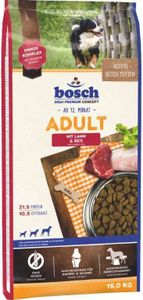 Bosch Adult mit Lamm & Reis - getreidefreies Trockenfutter für ausgewachsene Hunde mit Reis und Lammfleisch 15 kg Bosch Adult mit Lamm & Reis - getreidefreies Trockenfutter für ausgewachsene Hunde mit Reis und Lammfleisch 15 kg