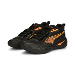 Puma Playmaker Pro Laser - puma black-ultra orange, Größe:8