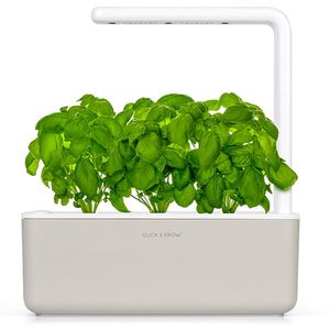 Click and Grow - Smart Garden 3 - Indoor Garten Kräuter & Gemüse Hausgarten Set beige