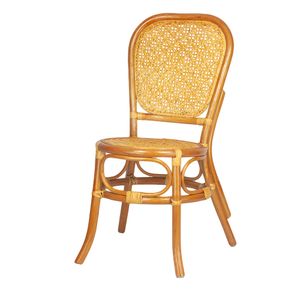 RattaNeo Coral k50 Stuhl aus Cognac-Naturrattan