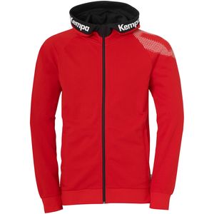 Kempa Core 26 Kapuzenjacke Kinder, rot, 164