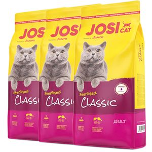 JosiCat Sterilised Classic 3 x 10 kg