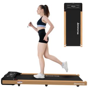 Laufband Likesporting 550W Treadmill mit Bluetooth für Zuhause und im Büro (Mit Schmiermittel, Toolkit), 1-6km/h Walking/jogging Pad mit LED-Anzeige
