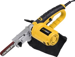 Powerplus Elektrofeile 400 W Schleifer Powerfeile + Koffer + 15 x Schleifbänder