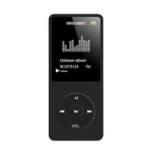 MP3 / MP4-Player 64 GB Musik-Player 1,8-Zoll-Bildschirm Tragbarer MP3-Musik-Player mit UKW-Radio-Sprachaufzeichnung fuer Kinder Erwachsene