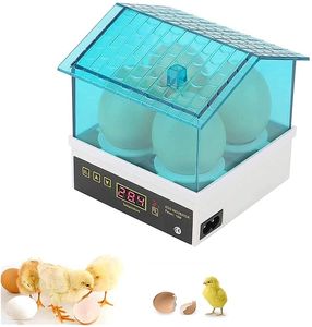 Mini Digital Inkubator Vollautomatische Brutmaschine Brutkasten Temperatur Feuchtigkeitsregulierung Huhn Enten Gänse Mini 15W