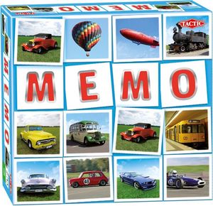Tactic Memory - Spiel Transport Memo, Farbe:Multicolor