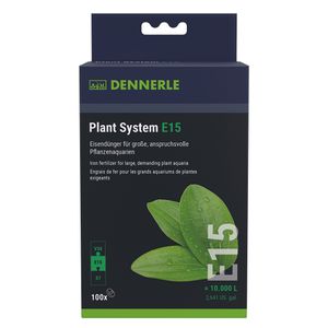 Dennerle Plant System E15, 100 Stück - Eisendünger für große, anspruchsvolle Pflanzenaquarien