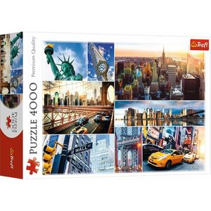 TREFL Puzzle New York 4000 dílků