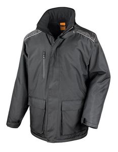 RT305 Vostex Long Coat, Farbe:Black, Größen:XL