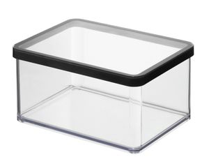 Rotho Vorratsdose mit Deckel Loft 2,25 L - Aufbewahrungsbox mit Silikondichtungsring - Frischhaltedose 20,0 x 15,0 x 9,6 cm - Vorratsbehälter Dose