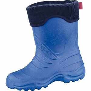 Beck Ultraleicht Jungen Winter Thermo Stiefel blau aus EVA, wasserdicht, molliges Warmfutter, bis -30 Grad