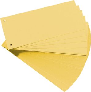 Herlitz dělicí pásky žluté 100 ks