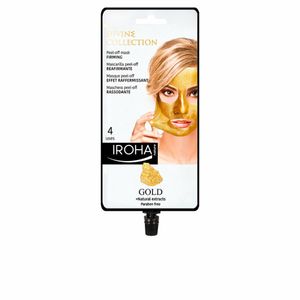 Iroha Gold Peel-off Firming Mask 4 Uses 4 Pcsses
