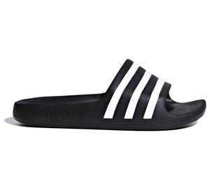 adidas Performance Kinder Badelatschen Adilette Aqua schwarz weiß F35556, Größe:36