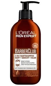 L'Oréal Men Expert, BarberClub, 3-in-1 Bartshampoo, 200 ml