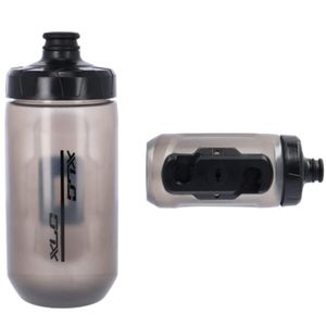 XLC Trinkflasche WB-K16 für Fidlock 450 ml, mit Fidlock Adapter, anthrazit