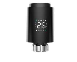 ZigBee Thermostat Smart Home App Steuerung - schwarz Heizungsthermostat
