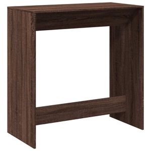 vidaXL Bartisch Braun Eichen-Optik 102x50x103,5 cm Holzwerkstoff