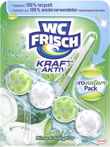 WC Frisch Kraft-Aktiv Pro Nature Minze WC-Reiniger 1 Stück Badreiniger