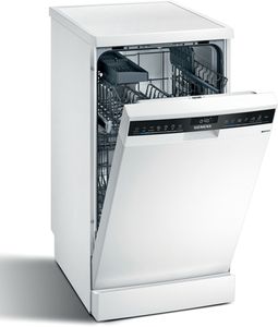 Siemens iQ300 SR23HW64KE, Stojací, Úzká (45 cm), Bílá, 1,75 m, 1,65 m, 2,05 m