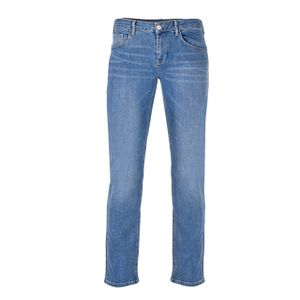 GIN TONIC Damen Slim Fit Jeans, Light Blue Wash, Größe:34/32, Farbe:Light Blue Wash