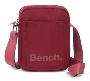 Bench kleine Umhängetasche Schultertasche Small Shoulderbag 64173, Farbe:Brombeer Rot