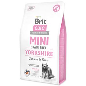 Granule pre psov Brit Care Mini Grain Free Yorkshire 2 kg