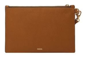 FOSSIL Utensilientasche Wristlet Saddle braun