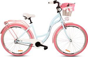 Goetze Style 28 Zoll Citybike, 3-Gang Shimano Nabenschaltung, Tiefeinstieg mit Rücktrittbremse, Damenfahrrad mit Korb
