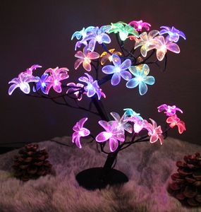 LED Baum RGB Farbwechsel 45cm 32 LED Leuchtbaum Dekolampe Tischleuchte