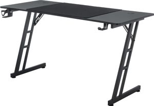 TWOLIIN Herný stôl - 140x60x74cm Herný počítačový stôl s povrchom z uhlíkových vlákien - Stoly Ergonomický herný stôl do 150 kg do spálne kancelárie