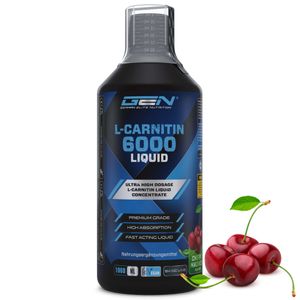L-Carnitine 6000 Liquid - verschiedene Sorten, 1000 ml  Cherry Madness
