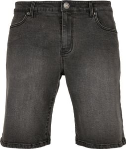 Urban Classics Szorty Relaxed Fit Jeans Szorty Real Black Washed-40