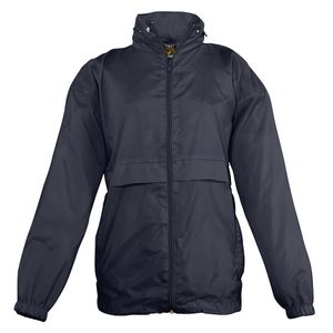 SOLS Kinder Windbreaker Jacke Surf PC365 (140) (Marineblau)