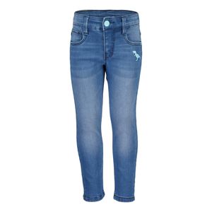 Blue Seven Kinder Jungs Jog-Jeans mit kleiner Dino-Stickerei - Jeanshose im 5-Pocket-Stil